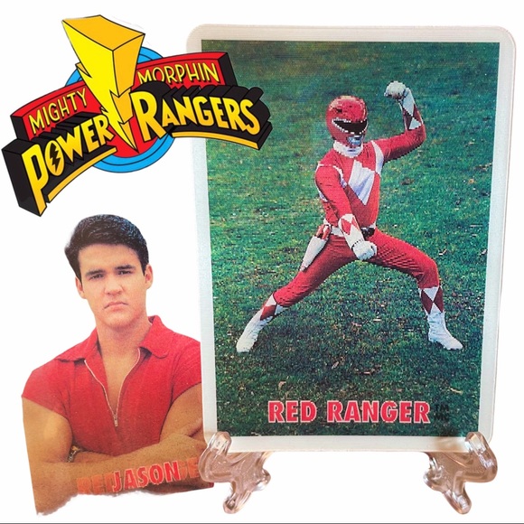 Power Ranger Toys 995 Power Rangers Flicker Magic Trading Card 3d